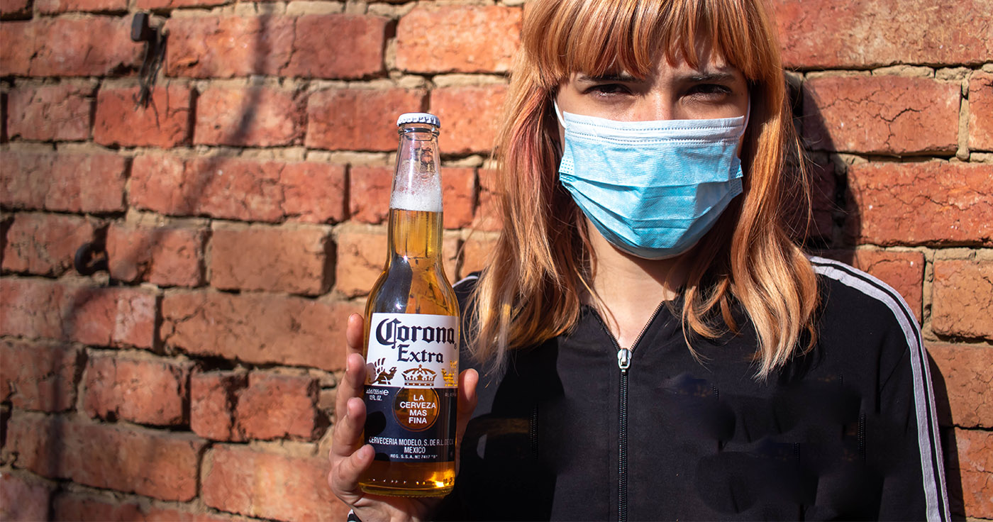Das Virus und Corona-Bier - eine unsinnige Umfrage