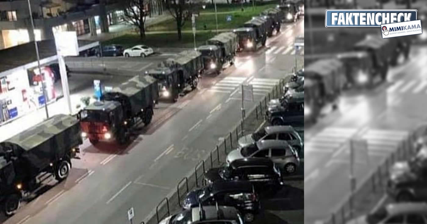 Italien: Militär transportiert Leichen aus Bergamo ab!