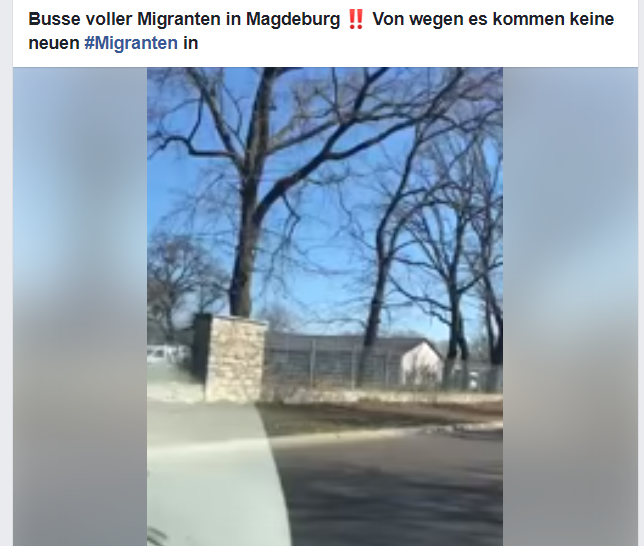 Magdeburg: Busse voller Migranten?