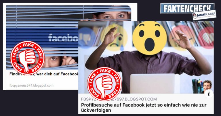 Profilbesucher auf Facebook erkennen – Das geht nicht!