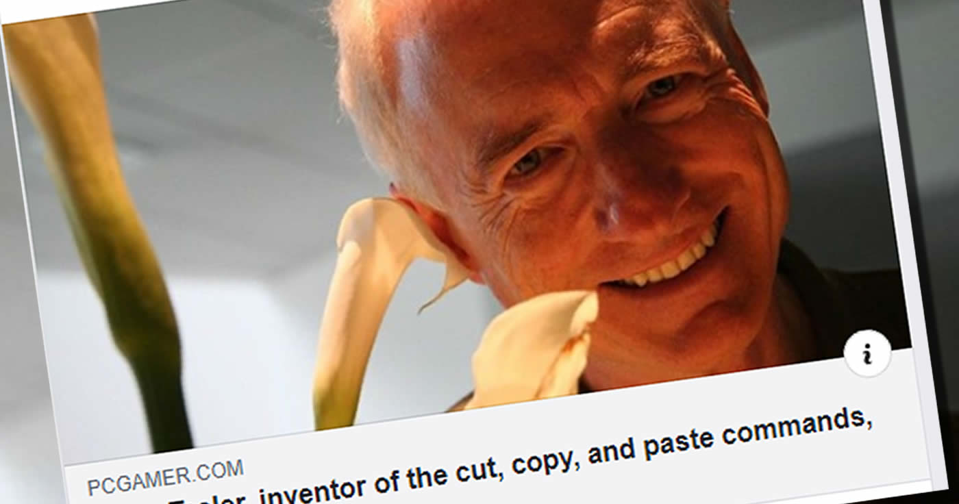 Ja, Larry Tesler erfand die "Copy and Paste"-Funktion und verstarb im Februar