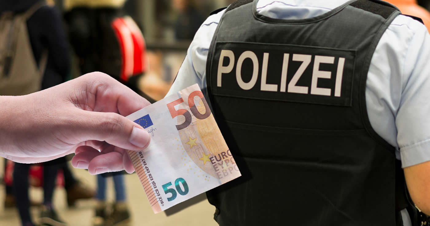 Corona-Beschränkung: Falsche Bundespolizisten zocken 50EUR ab