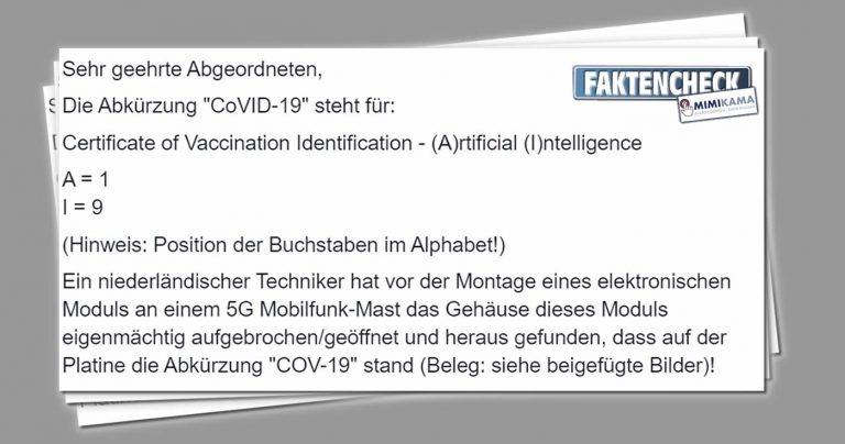 Kettenbrief: „Kopie einer e-Mail an ungefähr 700 Abgeordnete des Bundestages“