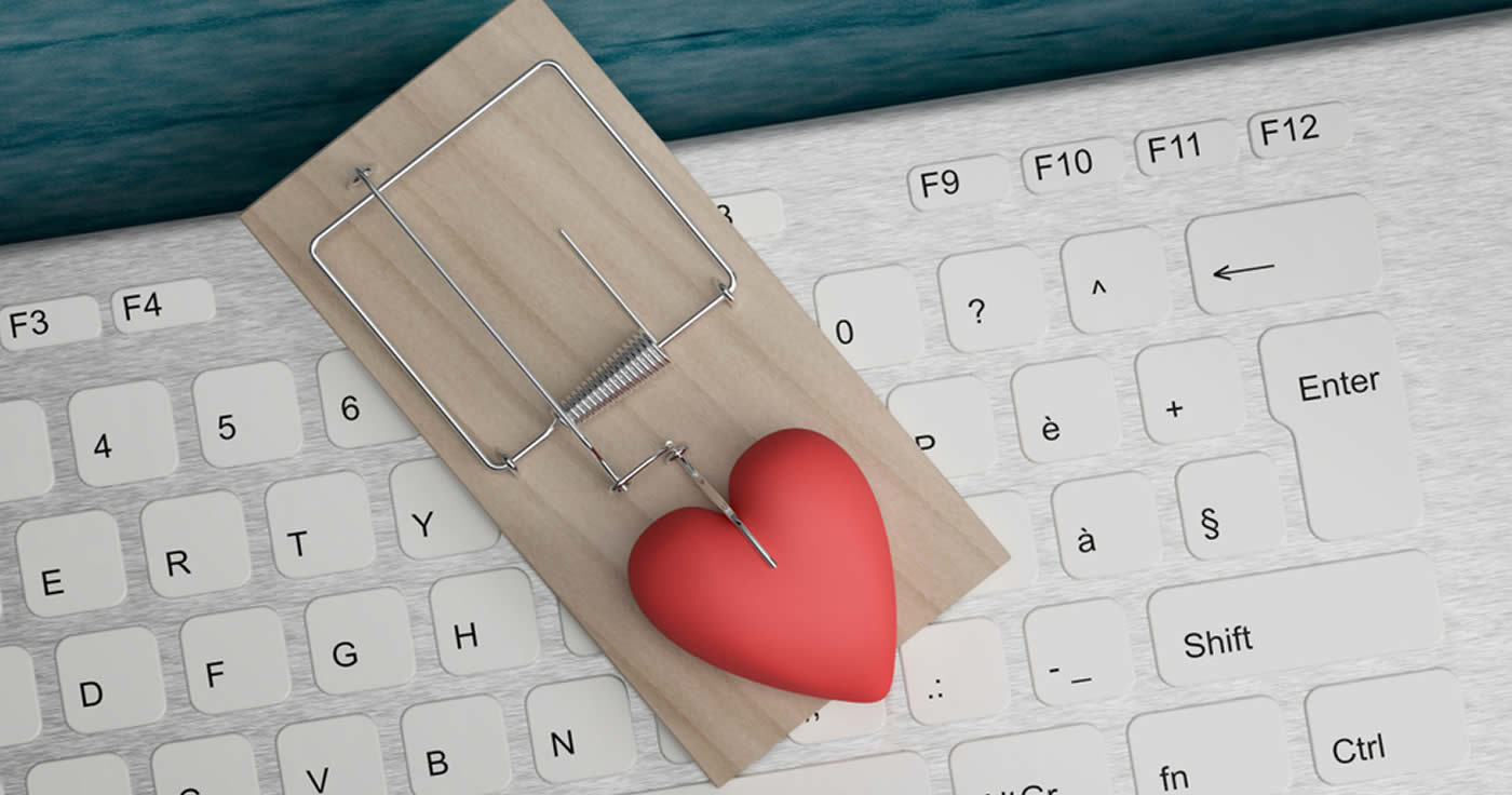 Betrüger nehmen ihre Opfer auf Online-Dating Webseiten ins Visier