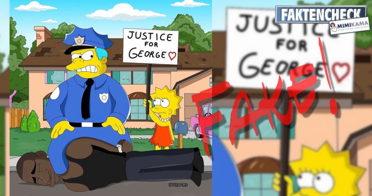 Die Simpsons prophezeiten nicht den Tod von George Floyd!