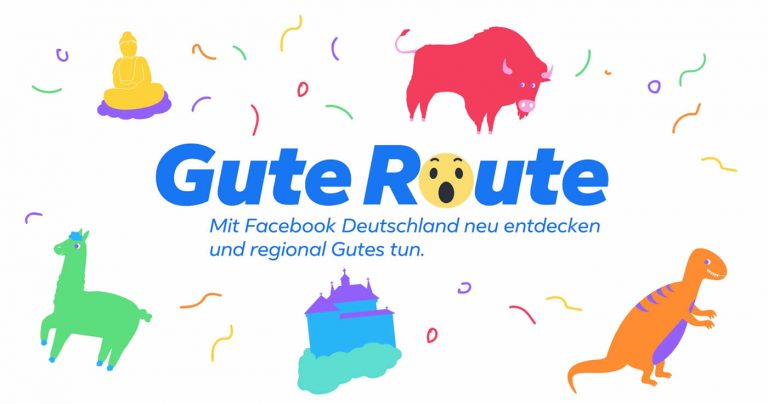 Gute Route: Mit Facebook Deutschland neu entdecken und regional Gutes tun