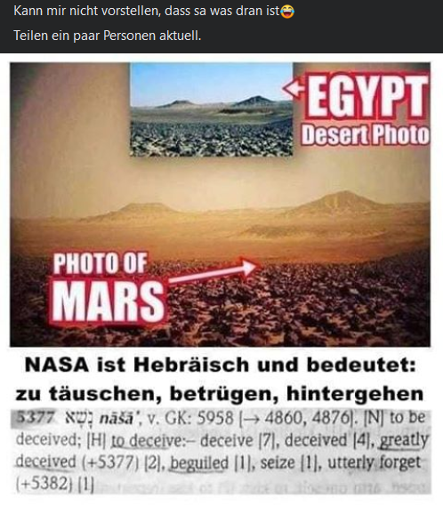 Ein Foto vom Mars?