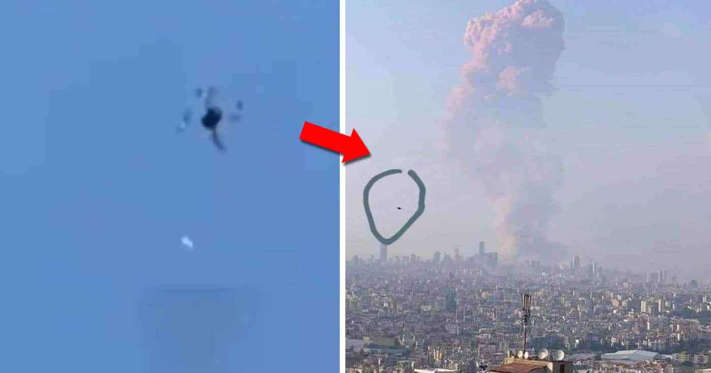 Hat eine Drohne die Explosion in Beirut ausgelöst? (Faktencheck)