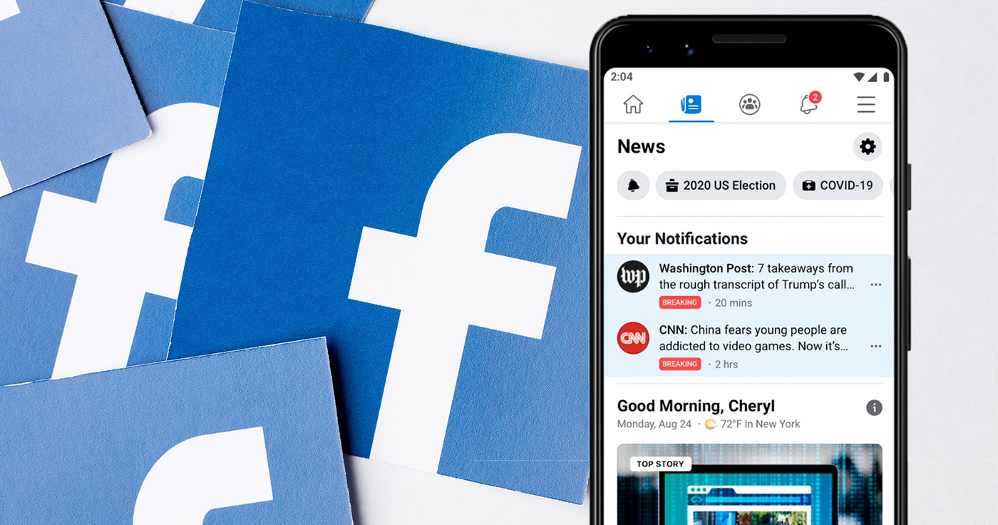 Facebook: Link zwischen Account und News-Abo