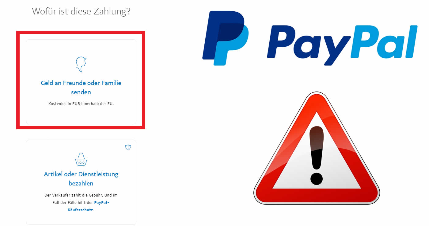 Betrug mit PayPal-Zahlmethode auf Kleinanzeigen-Plattformen
