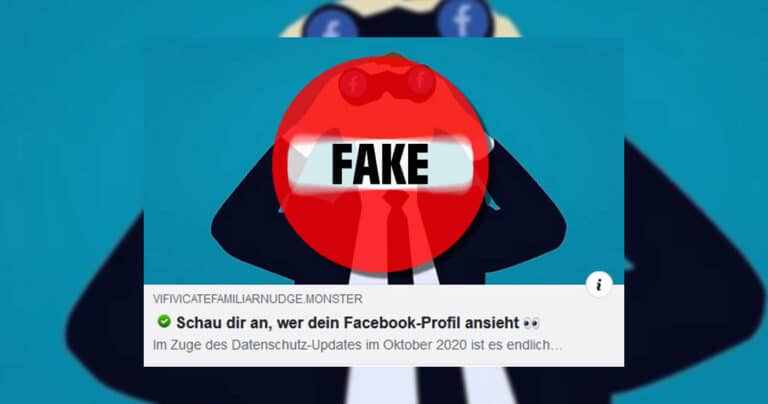 Vorsicht bei „Profil-Viewer“ Betrug auf Facebook