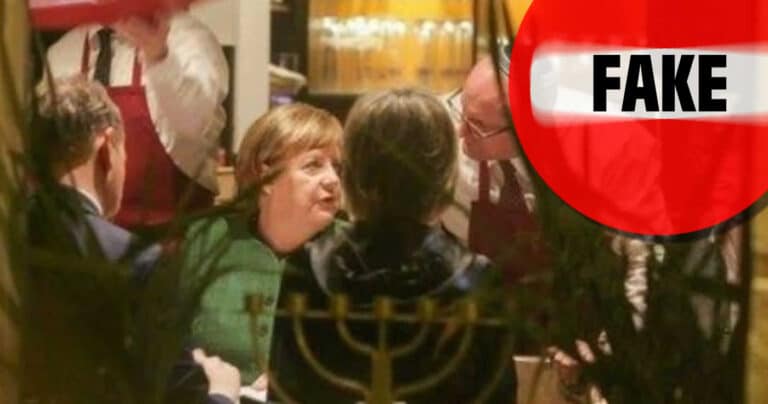 Faktencheck: Wurde Angela Merkel im Restaurant ohne Maske erwischt?