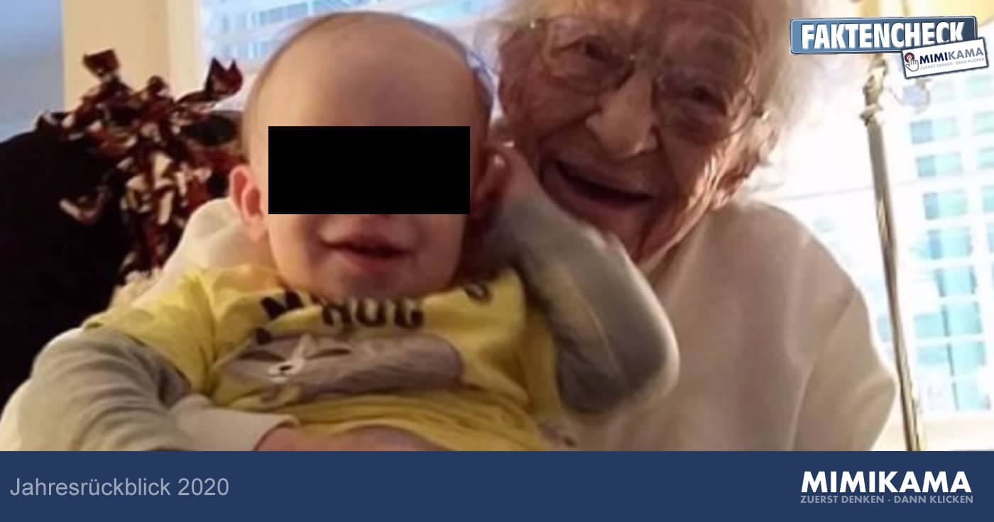 Jahresrückblick 2020: 101-Jährige soll angeblich ihr 17. Kind geboren haben