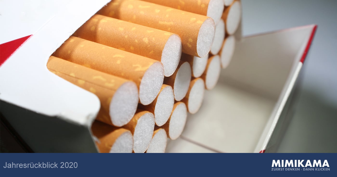 Jahresrückblick 2020: Die Nichtrauchersteuer - Artikelbild: ShutterstockProfessional