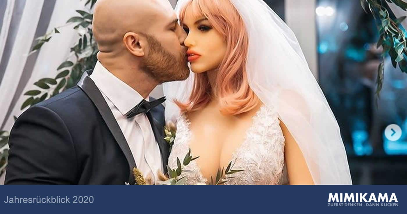 Jahresrückblick 2020: Bodybuilder heiratet Sexpuppe