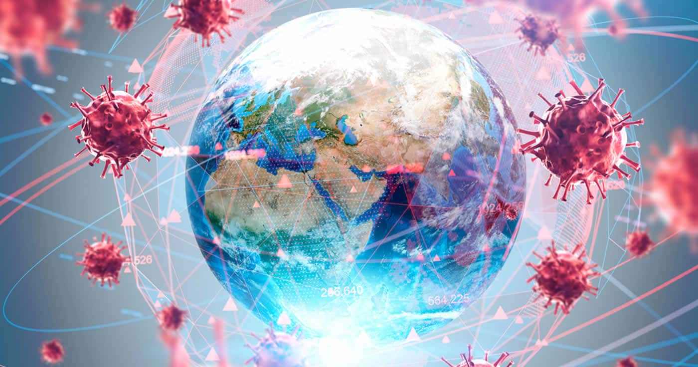 Während die ganze Welt noch im Fieber eines biologischen Virus taumelt, ist die Wahrscheinlichkeit hoch, dass die nächste Pandemie von einem Computervirus ausgelöst wird! (Artikelbild: Shutterstock.com / Von ImageFlow)