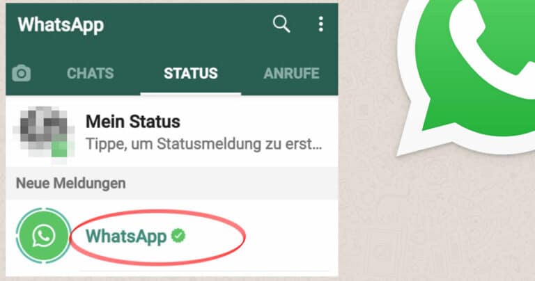 Nun meldet sich WhatsApp über den Status von Nutzer*Innen