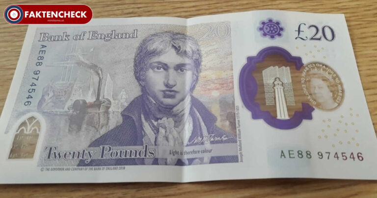Was hat die 20 Pfund-Banknote mit Corona und 5G zu tun?