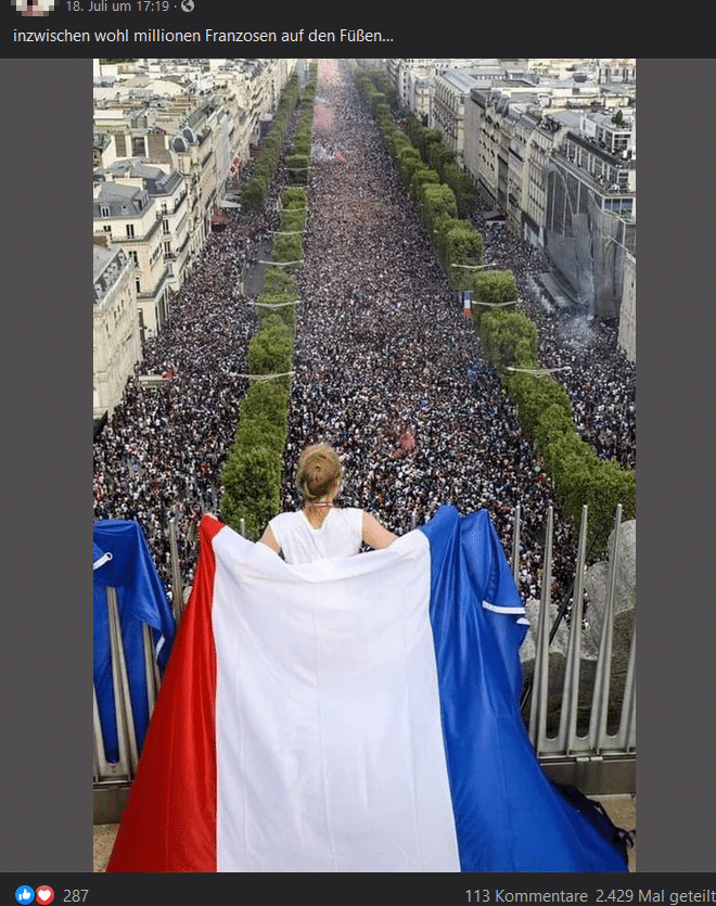 Millionen Franzosen