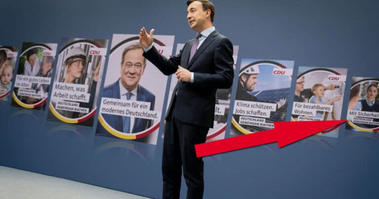 Polizei kritisiert CDU-Wahlplakate: „Nicht mit Fake-Polizisten werben“