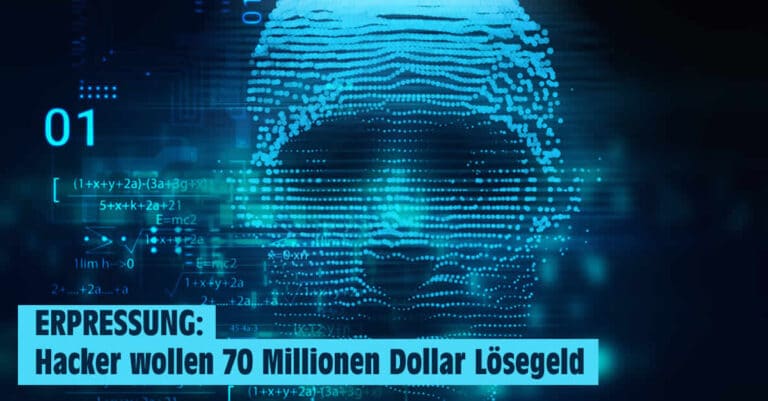 Hacker fordern nach Cyberattacke 70 Millionen Dollar Lösegeld!