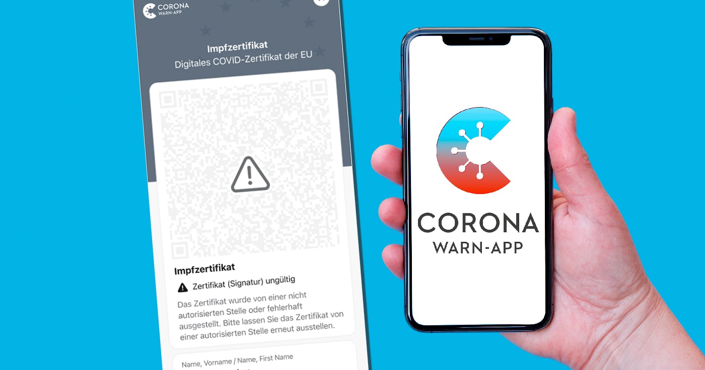 Keine Chance mehr für Betrüger bei der Corona-Warn-App