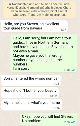 Frauen whatsapp nummer