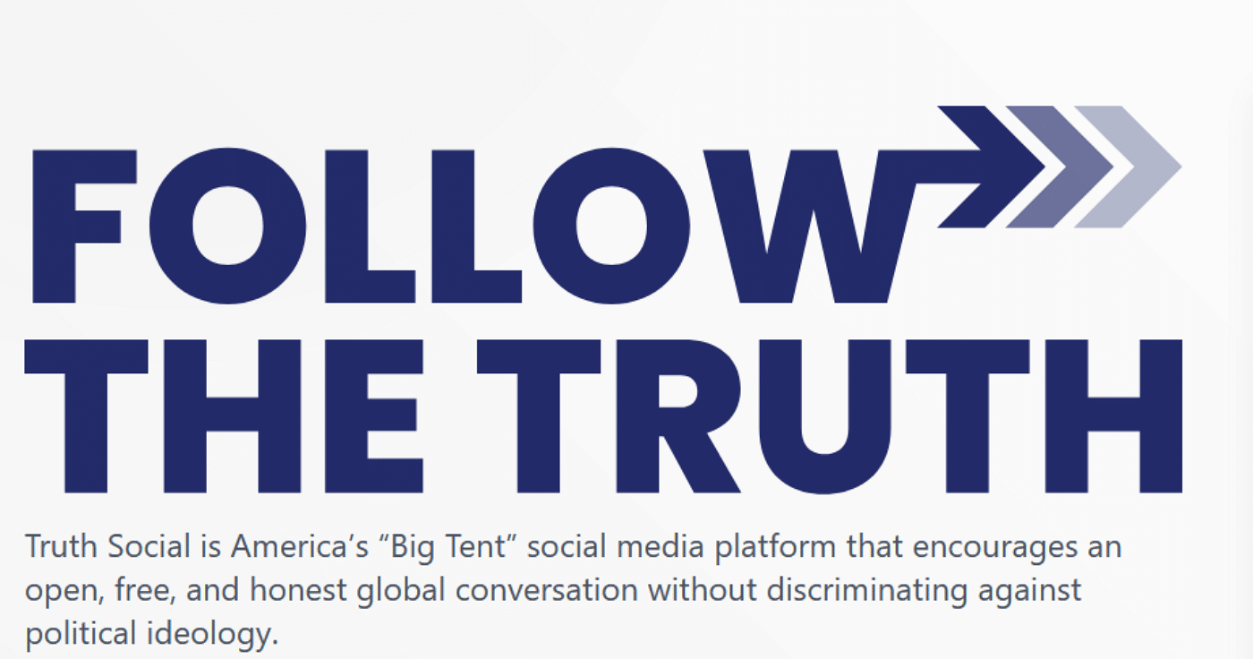 Donald Trump baut sich eigene Social Media-Plattform: "TRUTH Social"