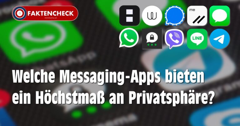 Sicherheit von Messaging-Apps: Welche bieten ein Höchstmaß an Privatsphäre?