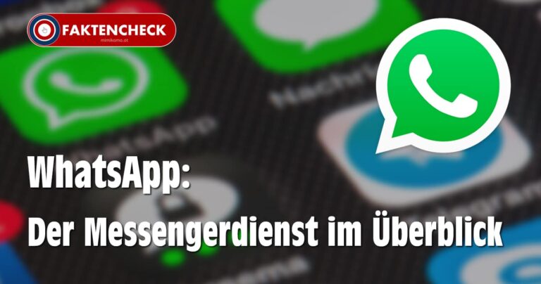 WhatsApp: der Messengerdienst im Überblick