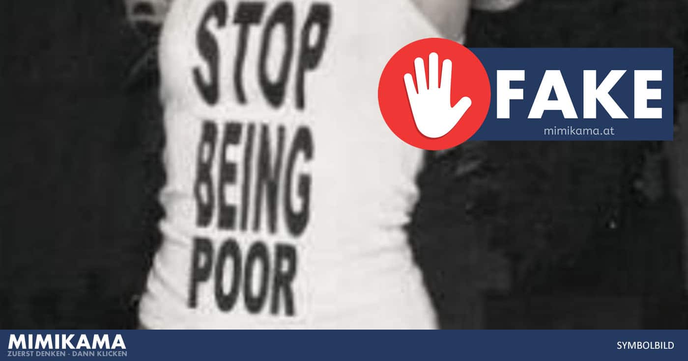 "Stop being poor": Paris Hilton hat diesen Spruch nicht auf dem Shirt getragen