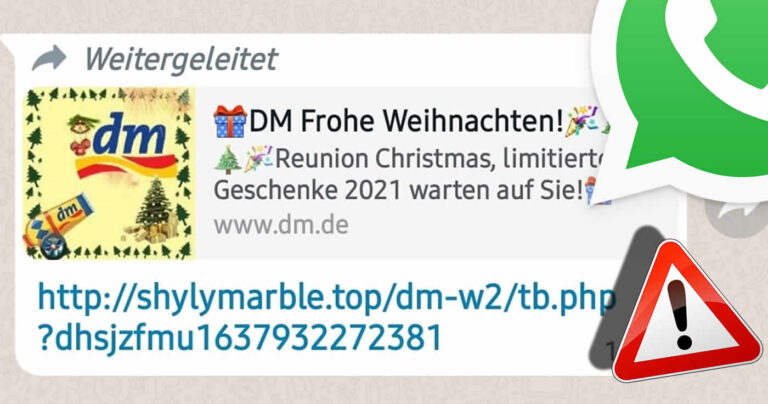 WhatsApp-Warnung: Achtung vor „DM Frohe Weihnachten!“