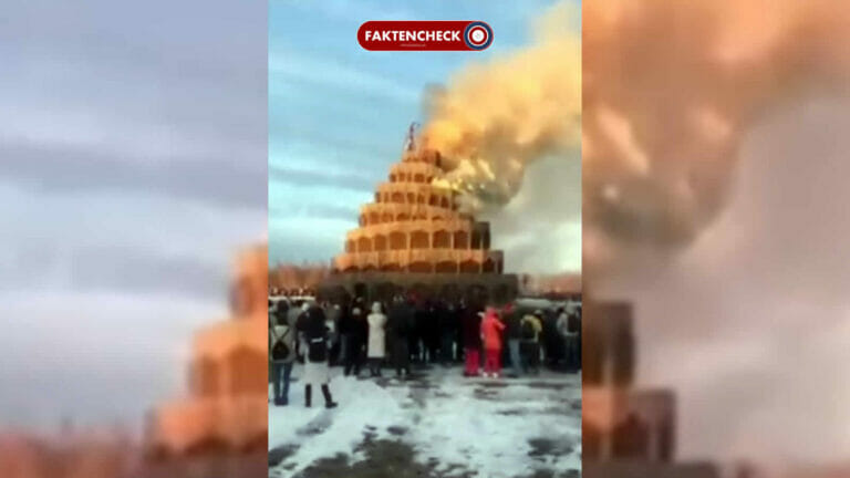 Warum in Russland ein Turm zu Babel verbrannt wurde