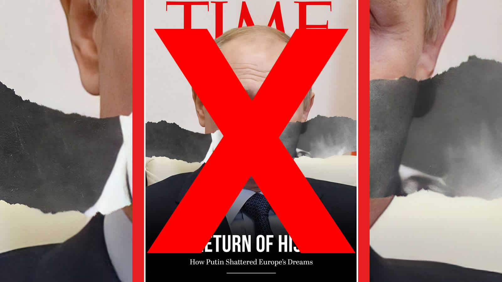 Nein, das Time-Magazin zeigt nicht Putin als Hitler auf dem Cover!
