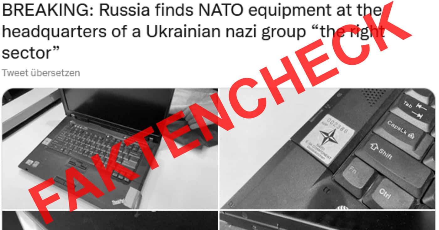 Ein NATO-Laptop mit Geheimdienstinformationen gefunden? Eher nicht!