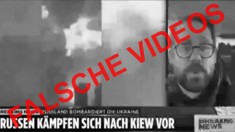 Ukraine-Krise: Falsche Videos auch in verbreiteten Medien!