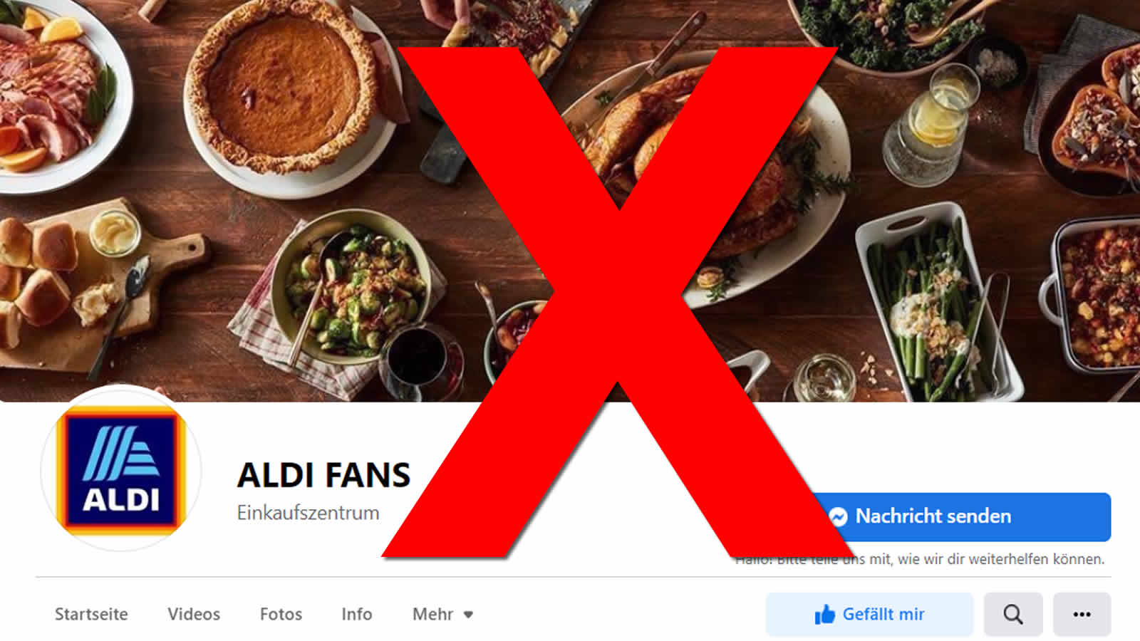Fake: "ALDI FANS" / Und wieder machen Tausende Facebook-Nutzer bei einem Gewinnspiel auf Facebook von "ALDI" mit. Es handelt sich jedoch dabei um KEINE offizielle Seite von "ALDI".