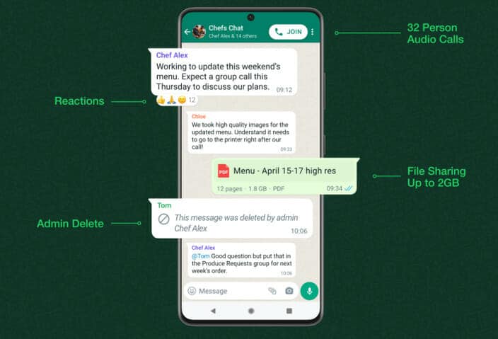Screenshot: Meta /  WhatsApp- Communities