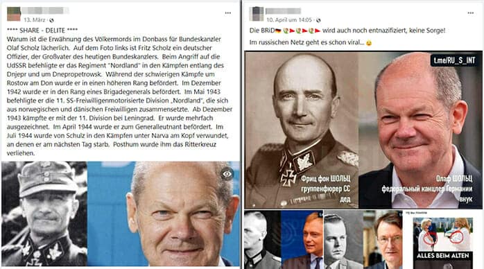 Fritz Scholz war nicht der Großvater des heutigen Bundeskanzlers