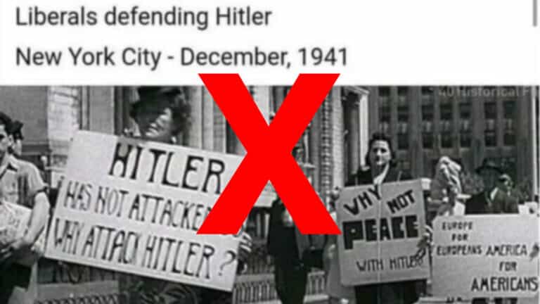 „Why not peace with Hitler?“ – Keine echte Antikriegsdemo im Jahr 1941