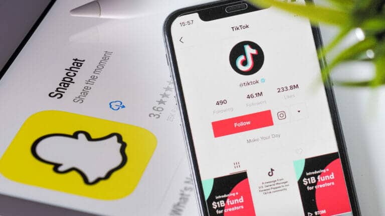 Video-Apps: TikTok hängt Snapchat locker ab