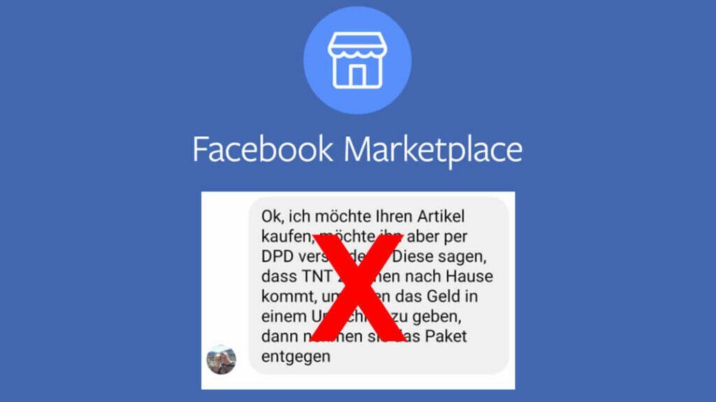 Warnung vor Betrug auf dem "Facebook Marketplace"