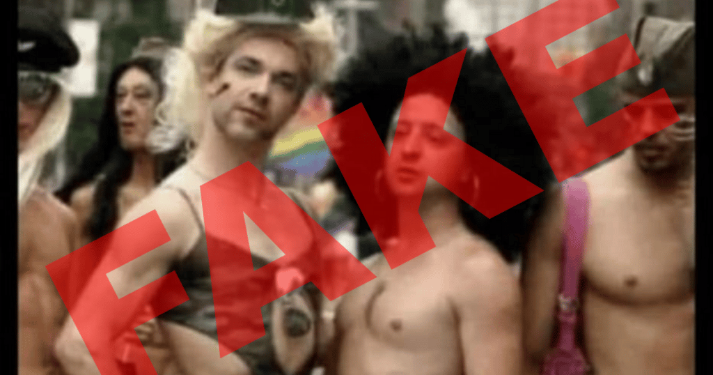 Selenskyj auf einer Gay Parade - Fake, und selbst wenn es so wäre?