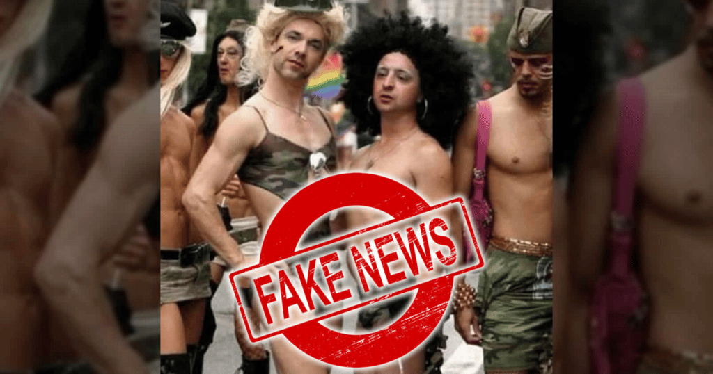 Selenskyj auf einer Gay Parade - Fake, und selbst wenn es so wäre?
