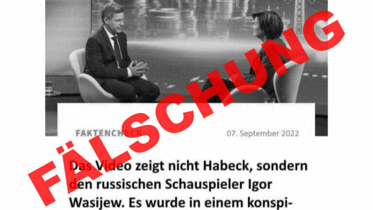 Habeck bei Maischberger: Echte Aussagen und ein gefälschter Correctiv-Screenshot