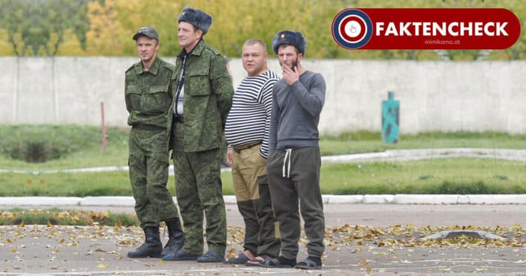 Russische Mobilisierung: Foto ist echt