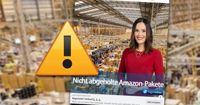 „Nicht abgeholte Amazon-Pakete“: Finger weg