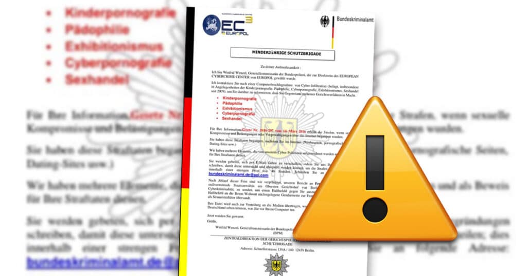 Warnung vor Europol-Mails: Achtung, Fake!
